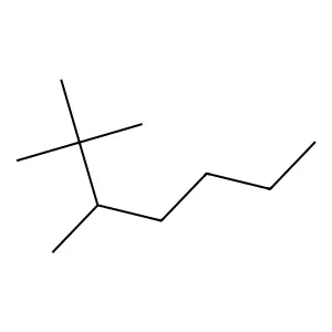 2,2,3-三甲基庚烷 structure