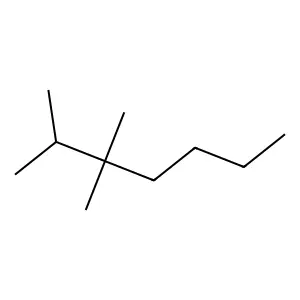 2,3,3-三甲基庚烷 structure