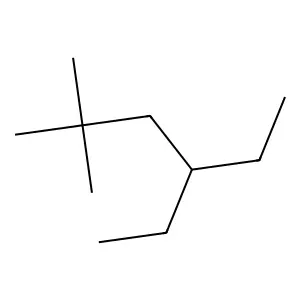 Hexane, 4-ethyl-2,2-dimethyl- structure