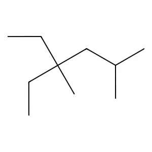 4-Ethyl-2,4-dimethylhexane structure
