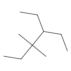 4-Ethyl-3,3-dimethylhexane structure