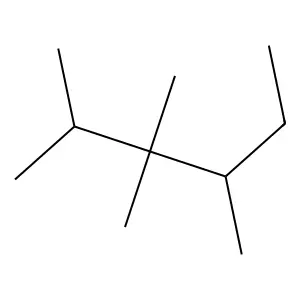 2,3,3,4-Tetramethylhexane structure