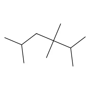 2,3,3,5-Tetramethylhexane structure