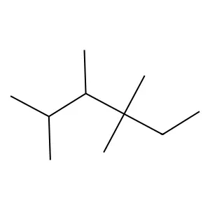 2,3,4,4-Tetramethylhexane structure