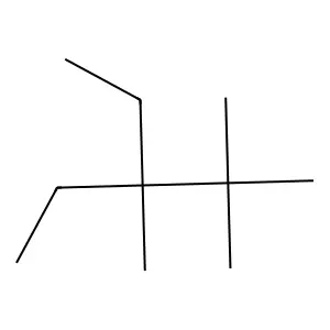 3-Ethyl-2,2,3-trimethylpentane structure