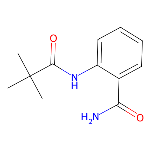 2-[(2,2-Dimethylpropanoyl)amino]benzamide structure