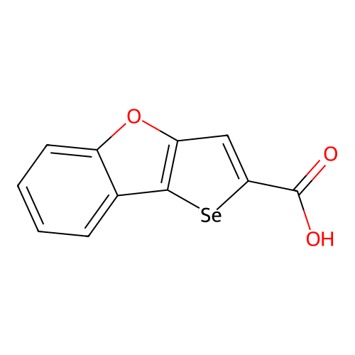 Selenopheno[3,2-b]benzofuran-2-carboxylic acid structure