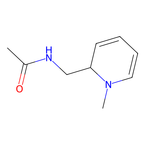 N-[(1-甲基-2H-吡啶-2-基)甲基]乙酰胺 structure