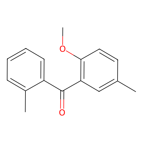 2-Methoxy-5-methylphenyl 2-methylphenyl ketone structure