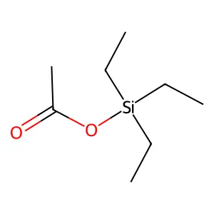Silanol, 1,1,1-triethyl-, 1-acetate structure