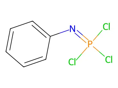 Trichloro(phenylimino)-lambda5-phosphane structure