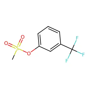 3-(三氟甲基)苯基甲磺酸酯 structure