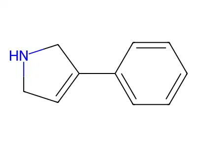 3-phenyl-2,5-dihydro-1H-pyrrole structure
