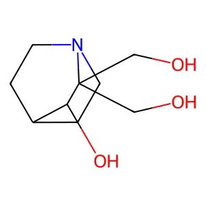 2,2-Bis(hydroxymethyl)-1-azabicyclo[2.2.2]octan-3-ol structure