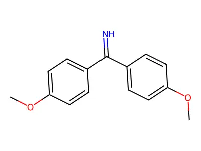 Bis(4-methoxyphenyl)methanimine structure