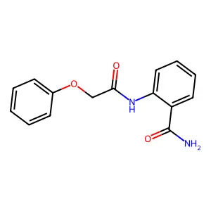 2-[(Phenoxyacetyl)amino]benzamide structure