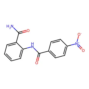 2-[(4-Nitrobenzoyl)amino]benzamide structure