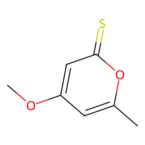 4-Methoxy-6-methyl-2-thiopyrone structure