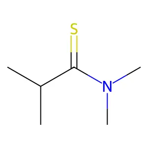 N,N,2-trimethylpropanethioamide structure