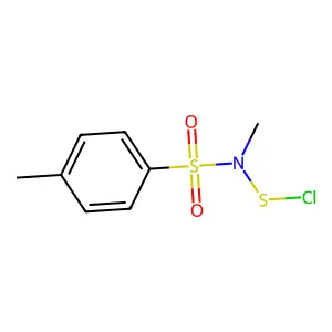 Amidosulfenyl chloride, N-methyl-N-[(4-methylphenyl)sulfonyl]- structure
