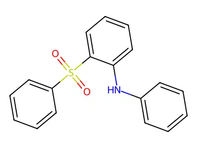 2-(benzenesulfonyl)-N-phenylaniline structure