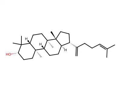Dammaradienol structure
