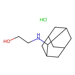 Ethanol, 2-(2-adamantylamino)-, hydrochloride structure