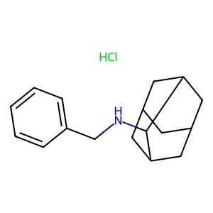 2-Adamantanamine, N-benzyl-, hydrochloride structure