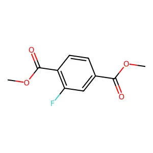 Dimethyl 2-fluoroterephthalate structure