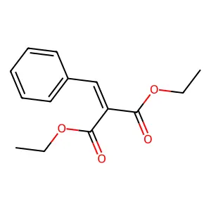 亚苄基丙二酸二乙酯 structure