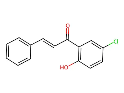 2-Propen-1-one, 1-(5-chloro-2-hydroxyphenyl)-3-phenyl- structure