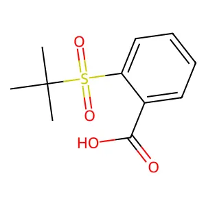 2-(Tert-butylsulfonyl)benzoic acid structure