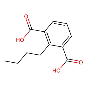 2-Butylbenzene-1,3-dicarboxylic acid structure