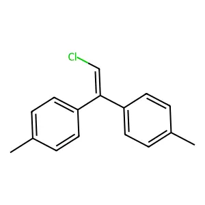 1,1'-(2-Chloroethene-1,1-diyl)bis(4-methylbenzene) structure
