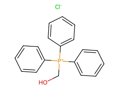 (Hydroxymethyl)triphenylphosphonium chloride structure