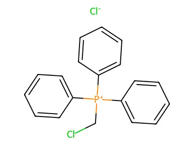 (氯甲基)三苯基氯化鏻 structure