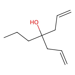 4-Propyl-1,6-heptadien-4-ol structure