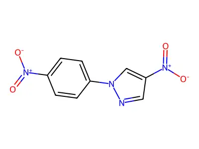4-Nitro-1-(4-nitrophenyl)pyrazole structure