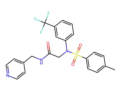 ROR|A inverse agonist 1 structure