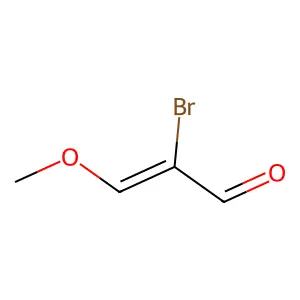 2-Propenal, 2-bromo-3-methoxy- structure