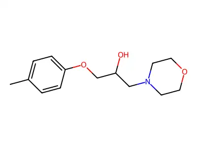 1-(4-Methylphenoxy)-3-morpholin-4-ylpropan-2-ol structure