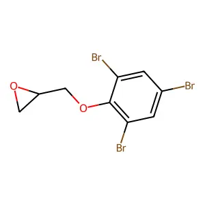 ((2,4,6-Tribromophenoxy)methyl)oxirane structure