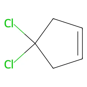 Cyclopentene, 4,4-dichloro- structure