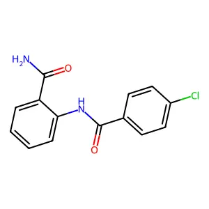 2-[(4-Chlorobenzoyl)amino]benzamide structure