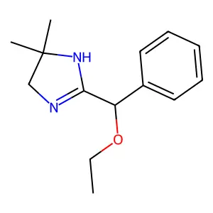 2-Imidazoline, 5,5-dimethyl-2-(alpha-ethoxybenzyl)- structure