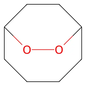 7,8-Dioxabicyclo(4.2.2)decane structure