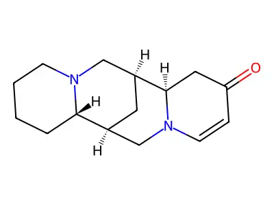 2,3-Didehydrospartein-4-one structure