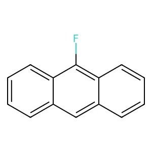 9-Fluoroanthracene structure