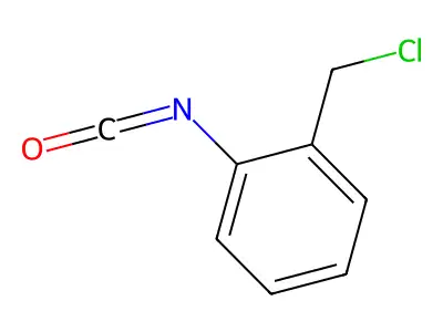 2-(Chloromethyl)phenyl isocyanate structure