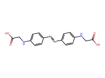Arsenophenylglycine structure